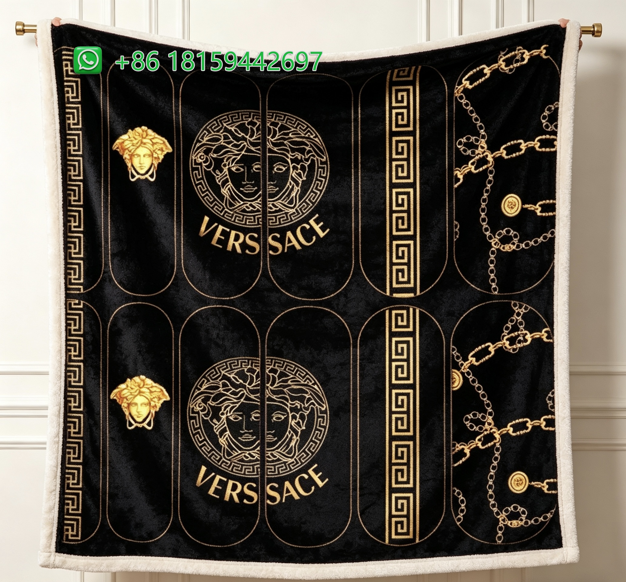 Versace Throw Blankets